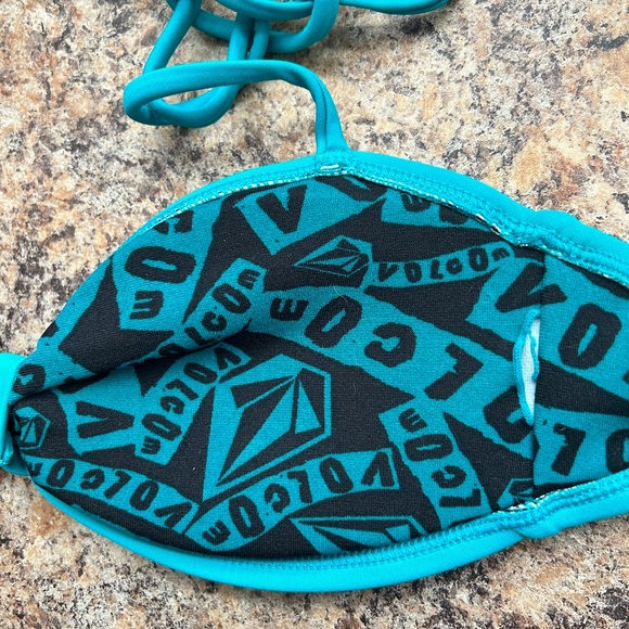 Volcom Bikini, Teal, Size M NWOT - Picture 4 of 4